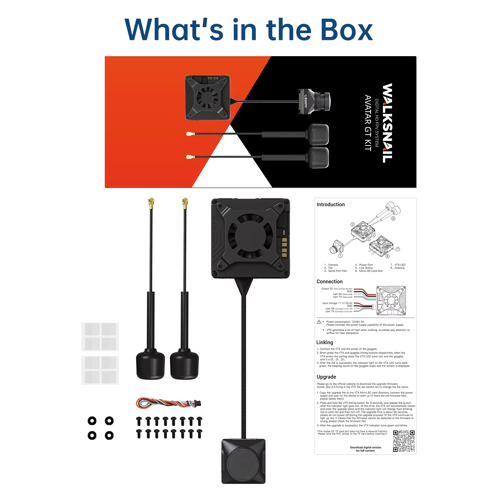 Caddx Walksnail Avatar GT Kit  - Drone Kit Fpv 评论和价格